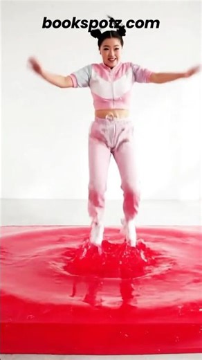 World's First Viral Jelly Bed in Japan - First Impressions #jellybed #jellybedvideo Shorts