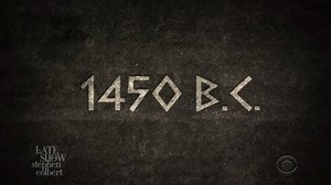 With evangelical leaders like Pat Robertson downplaying the death of a journalist in Saudi Arabia, Moses publicly clarifies the meaning of “Thou shalt not kill.” | The Late Show with Stephen Colbert