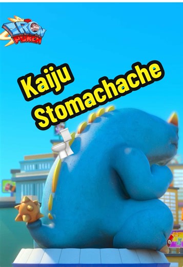 ⭐ 😳😳How a Giant Kaiju go Toilet ?🚽 #ironpunch #poop #funnyanimation