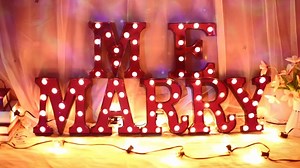 Watch LED Marquee Letter Lights on Amazon Live