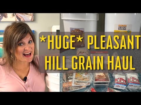 HUGE Pleasant Hill Grain haul | Pleasant Hill Grain Grains Review | Prepper Pantry Haul |