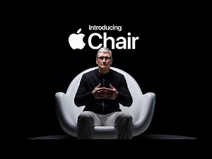 I asked AI to create an Apple product commercial. Introducing the Apple Chair