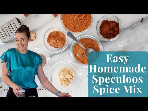 EASY HOMEMADE SPECULOOS SPICE MIX: The perfect speculoos spice mix recipe!