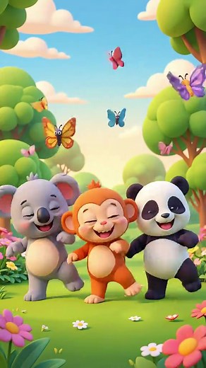 Cute Koala and Panda Dance Fun for Kids