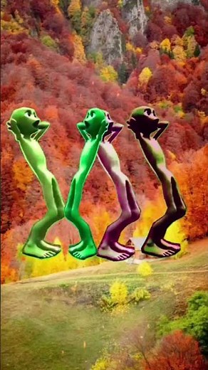 Dame tu cosita Green alien dance #dance #yt #short