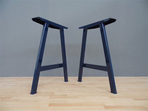 A-style Steel Table Legs (set of 2) – Industrial DIY Desk or Dining - Etsy Hong Kong