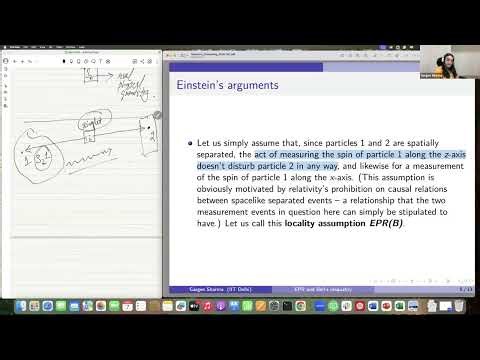 14. L014 - EPR paradox and Bell's inequality