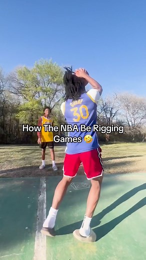 How The NBA Be Rigging Games 🤣 #comedy #sports | Ryanthecrashdummy
