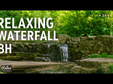 Soothing Spring Waterfall – 8 Hours for Sleep & Calm