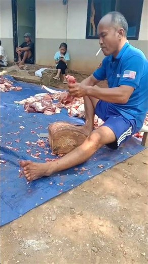 Bone Cutting || Chopping || Butcher Knife || Deboning || Qurbani || Eid Idul Adha