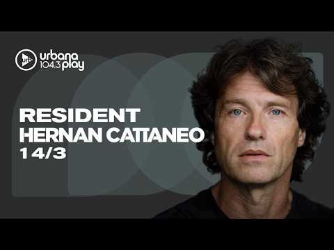 Hernán Cattaneo #Resident en Urbana Play 104.3 FM #UrbanaPlay1043 14/03