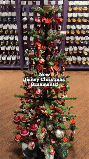 New Disney Christmas Ornaments!🎅🎄 #disneystyle #disneymerch #disneyparks #disneyworld #christmas