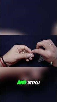 DIY Beading Tutorial: Masterclass on Stitching Like a Pro! #shorts