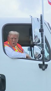 11K views · 535 reactions | Donald Trump's garbage man stunt is a big hit with his supporters. He rented a real garbage truck and put his campaign logo on the side. It was all to slam President Biden for his "garbage" comment. | Inside Edition | Facebook