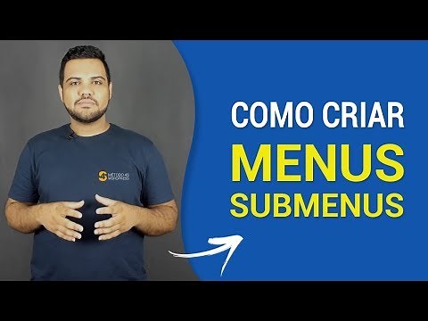 COMO CRIAR MENUS E SUBMENUS NO WORDPRESS