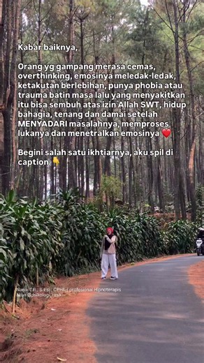 10 Step Self Hypnosis untuk Melepaskan Luka Masa Lalu & Emosi Negatif