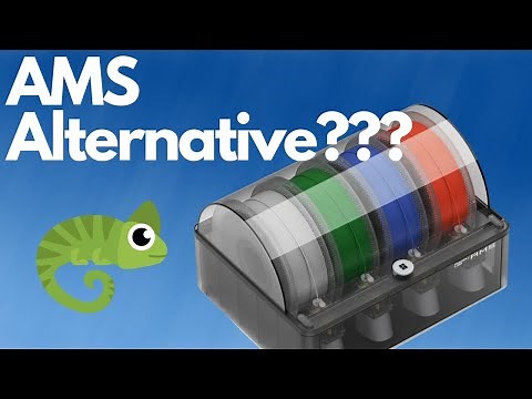 Alternative Multi-Color print system for Bambu Labs AMS and for other 3D Printers