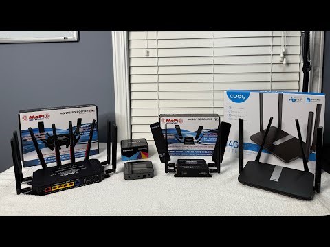 I did a Side-by-Side Comparison and Speed Test of the 4 Most Populare LTE Routers