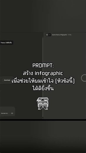 Use AI to create infographics that summarize everything for immediate understanding in a single p...