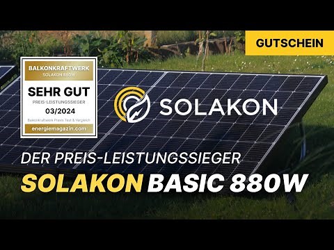 Solakon onBasic Balkonkraftwerk im Test: Aufbau, Leistung, Ertrag & Gutschein