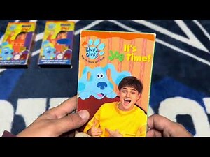 Comparison Video #15: Blue’s Clues: Meet Joe!, It’s Joe Time 2002 VHS, & Get To Know Joe! 2002 DVD
