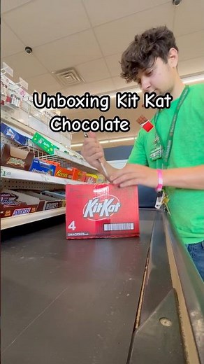 Unboxing Kit Kat Chocolate 🍫