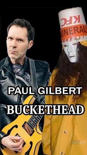 Paul Gilbert talks Buckethead 🤘 #rock #guitar #music #buckethead #shorts #guitarist #interview