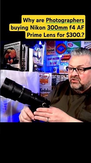 Nikon 300mm f4 AF Prime Lens $300 #nikon #photography #camera