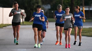EFSC cross country team opens first season with decorated coach, local ties, diversity in age