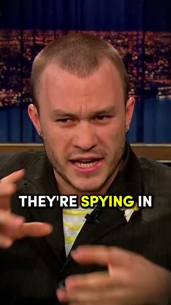 Heath Ledger Makes Conan Laugh Telling How To Deal With Paparazzi