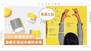 News I 2021年 Pantone色出炉了！它们是代表着希望的「极致灰」和「亮丽黄」