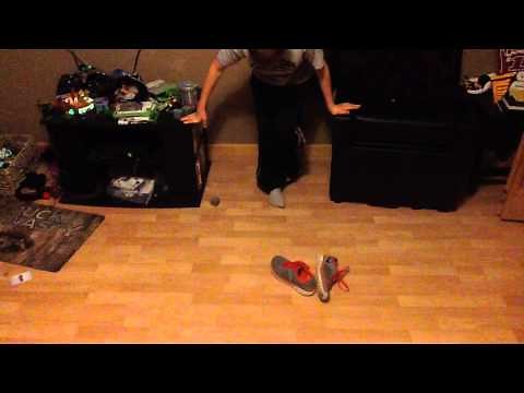 Take your socks and shoes off without your hands!!!!!!
