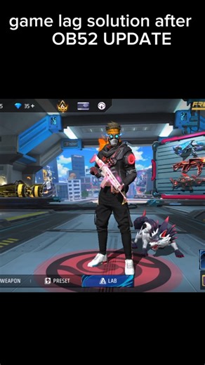 FREE fire lag fix solution after update 90% lag solved#freefirelagfixin1gb2gb3gb4gbram#freefire#yes