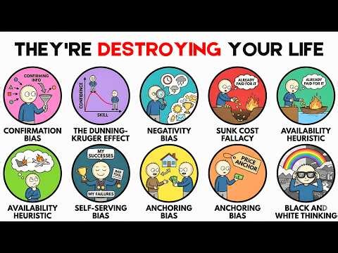 Every Thinking Error Your Brain Makes (And How to Fix Them) Explained