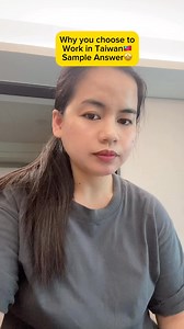 Sharing is Caring for Personal Interview they will ask you this question.., #ofwintaiwan #fblifestyle #contentcreator #jobs #jobopportunity | Amee in Taiwan