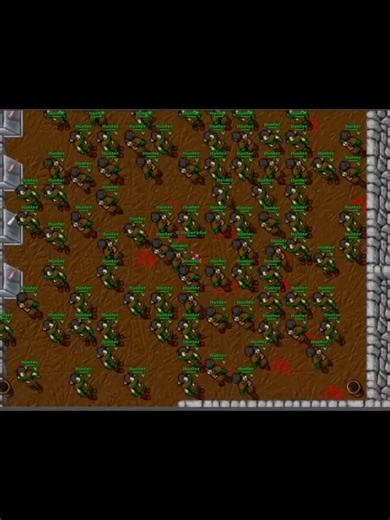 1 Demon vs 100 Hunters @TibiaColiseu #tibia #tibiabr