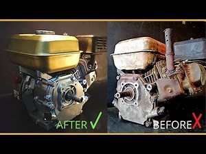 RESTORATION RUSTY ENGINE GX160 - Restore small engine gx160