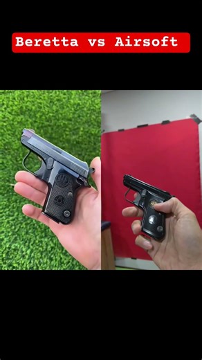 Beretta vs Airsoft #shorts #like #subscribe #airsoft #beretta
