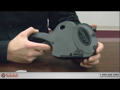 Garvey 1910 Label Gun Loading Instructions