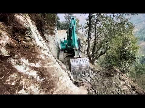 You Won’t Believe How This Excavator Built a Road Here! | Excavator Planet