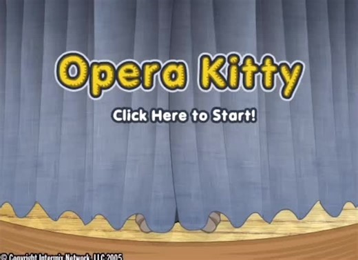 Funny Singing Kittens in Flowgo Flash Animation