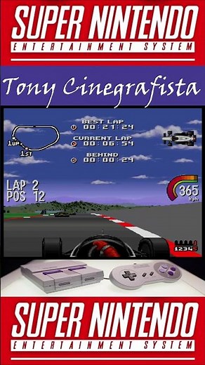 NEWMAN/HASS INDYCAR: FEATURING NIGEL MANSELL | RACING ROM | SUPER NINTENDO NOSTALGIA #shorts