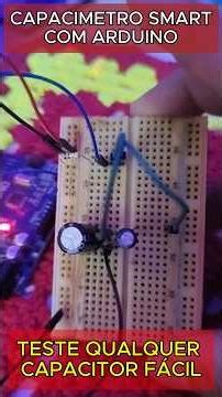 Testing capacitors with my smart capacitance meter that I made with Arduino.