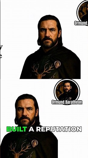 Ormund Baratheon: Loyalty and Steady Service! #houseofthedragon #gameofthrones #lore #akotsk