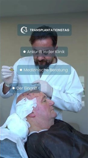 Behandlungstag einer #Haartransplantation