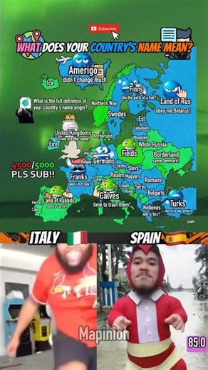 What Does Your Country’s Name Mean? #shorts