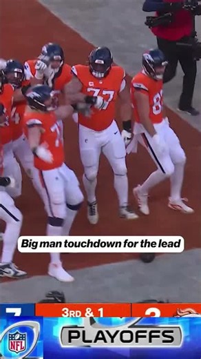 Broncos vs Bills halftime report: Frank Crum's big man TD