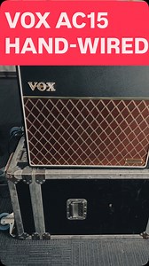  Vintage tone, reimagined.  The VOX AC-15 Hand-Wired Guitar...