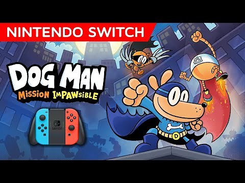Dog Man: Mission Impawsible Nintendo Switch Gameplay