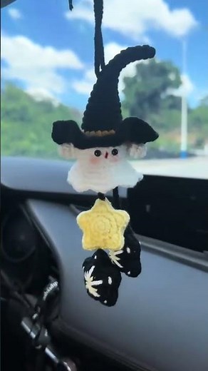 just two little crochet wizards keeping the spooky vibes cute 🪄✨